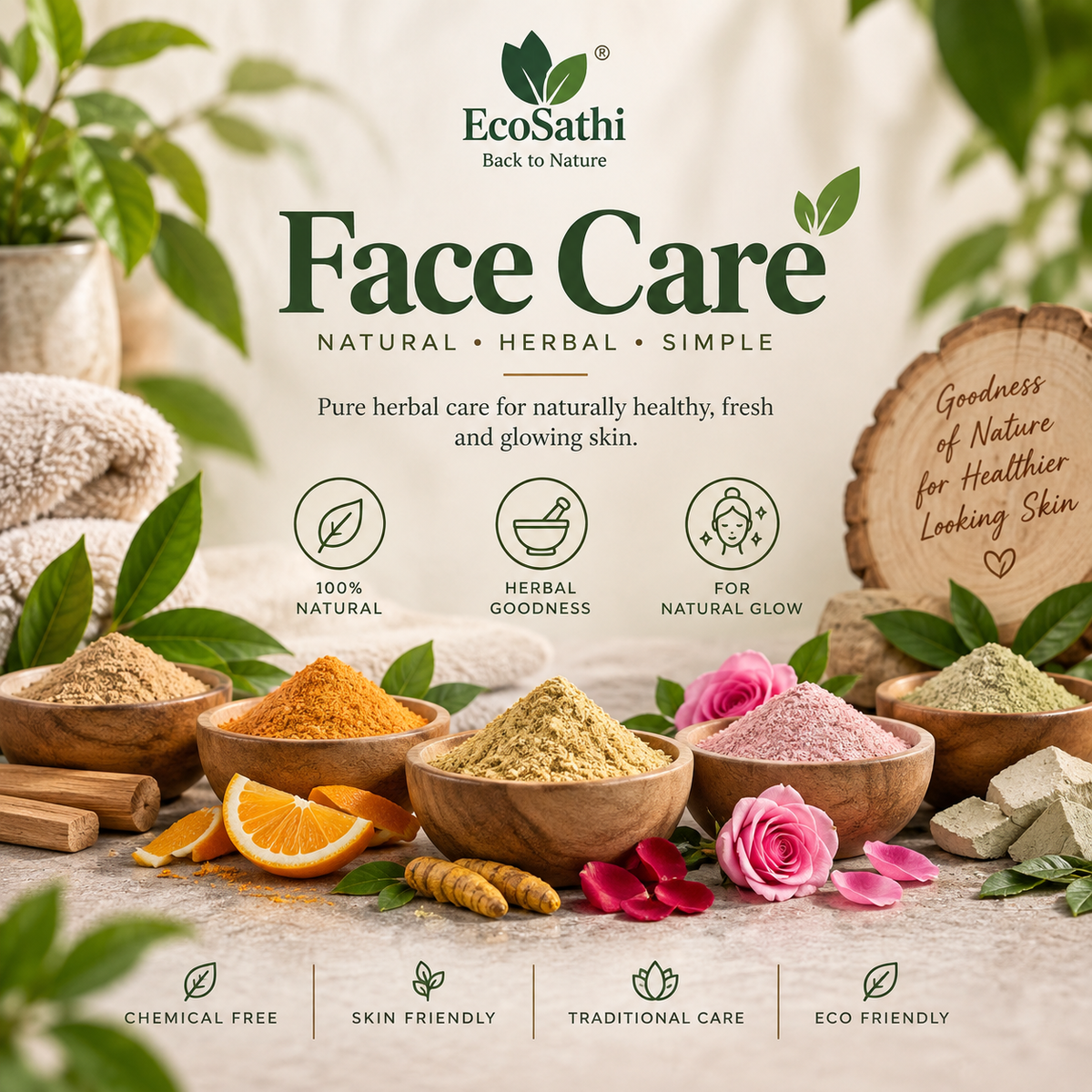 Natural Face Packs