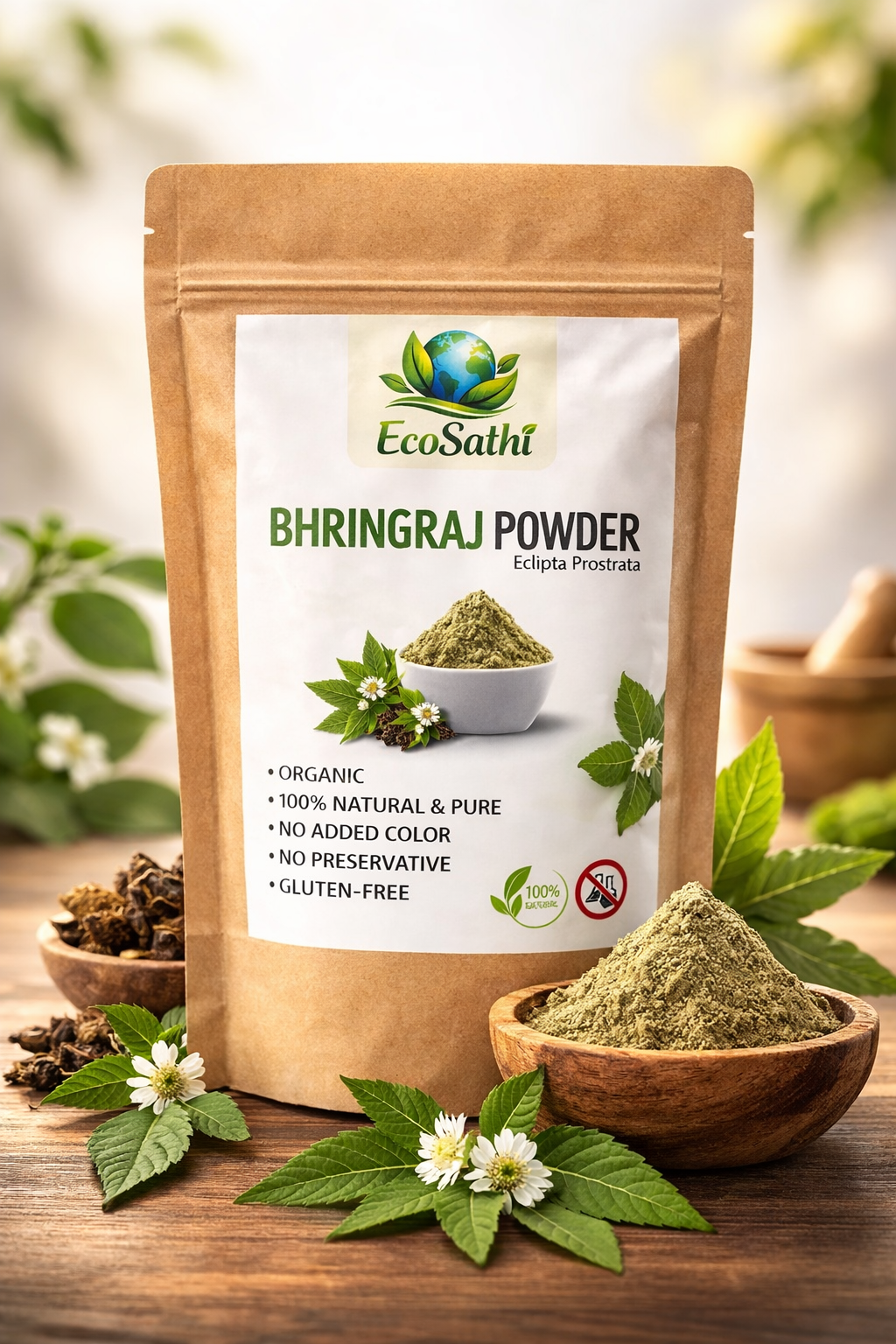Pure Bhringraj Powder – Natural Hair Care
