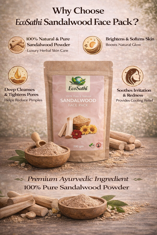 Natural Sandalwood Face Pack – Herbal Skin Care